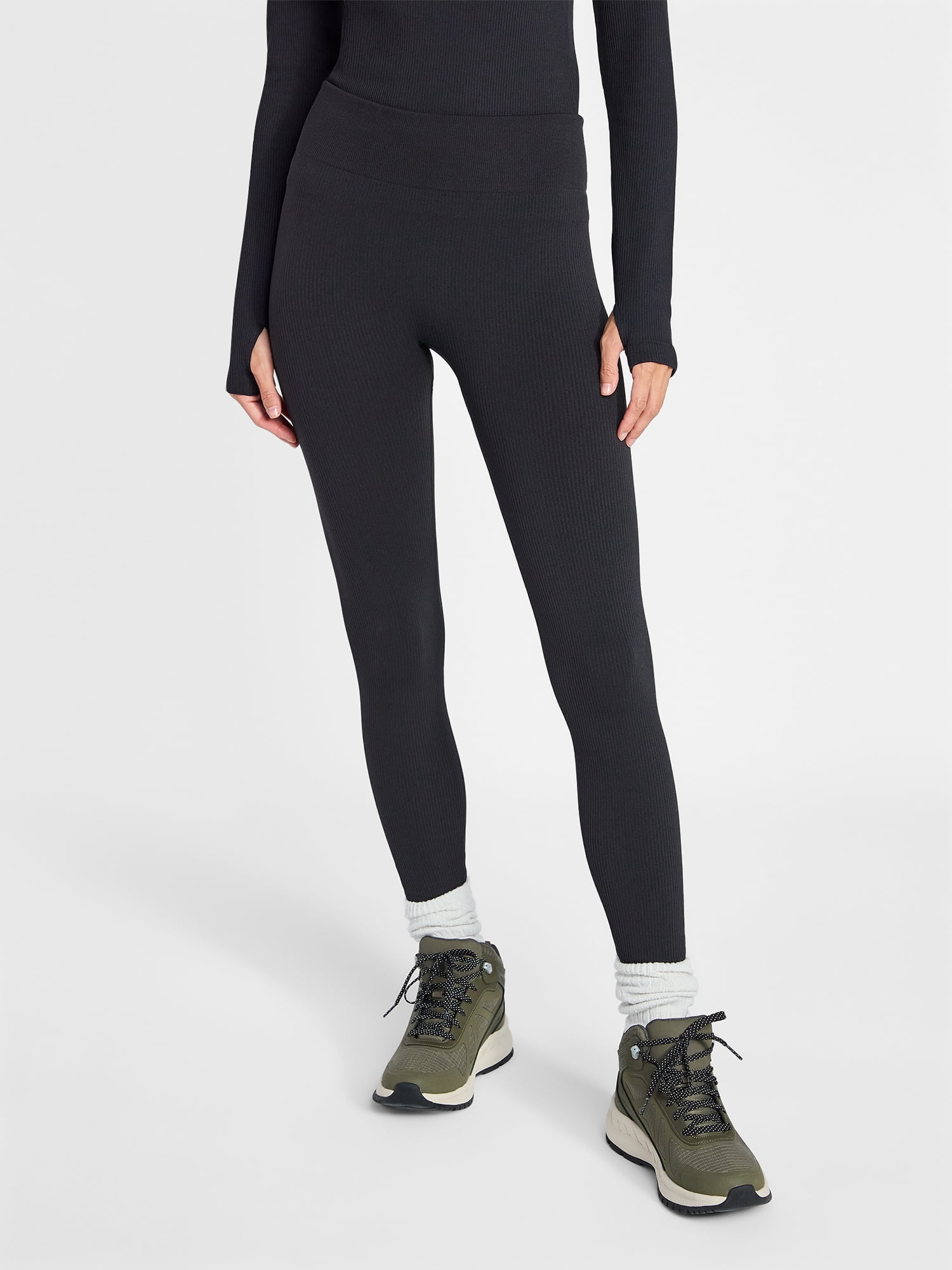 Ozark Trail Women's Warmer Thermal Seamless Fleece Bottom, Sizes XS-XXL