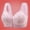 Pink, variant on Women's Underwear Push Up Bra Front Closure Sports Bras Beauty Back Comfor Easy Close Front Buckle Corset Full-Coverage T-Shirt Bra