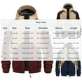 thumbnail image 2 of Men Outdoor Jackets Hooded Full Zipper Color Block Windbreaker Stylish Casual Loose Sports Outwear With Zip Pockets (XS, Wine), 2 of 3