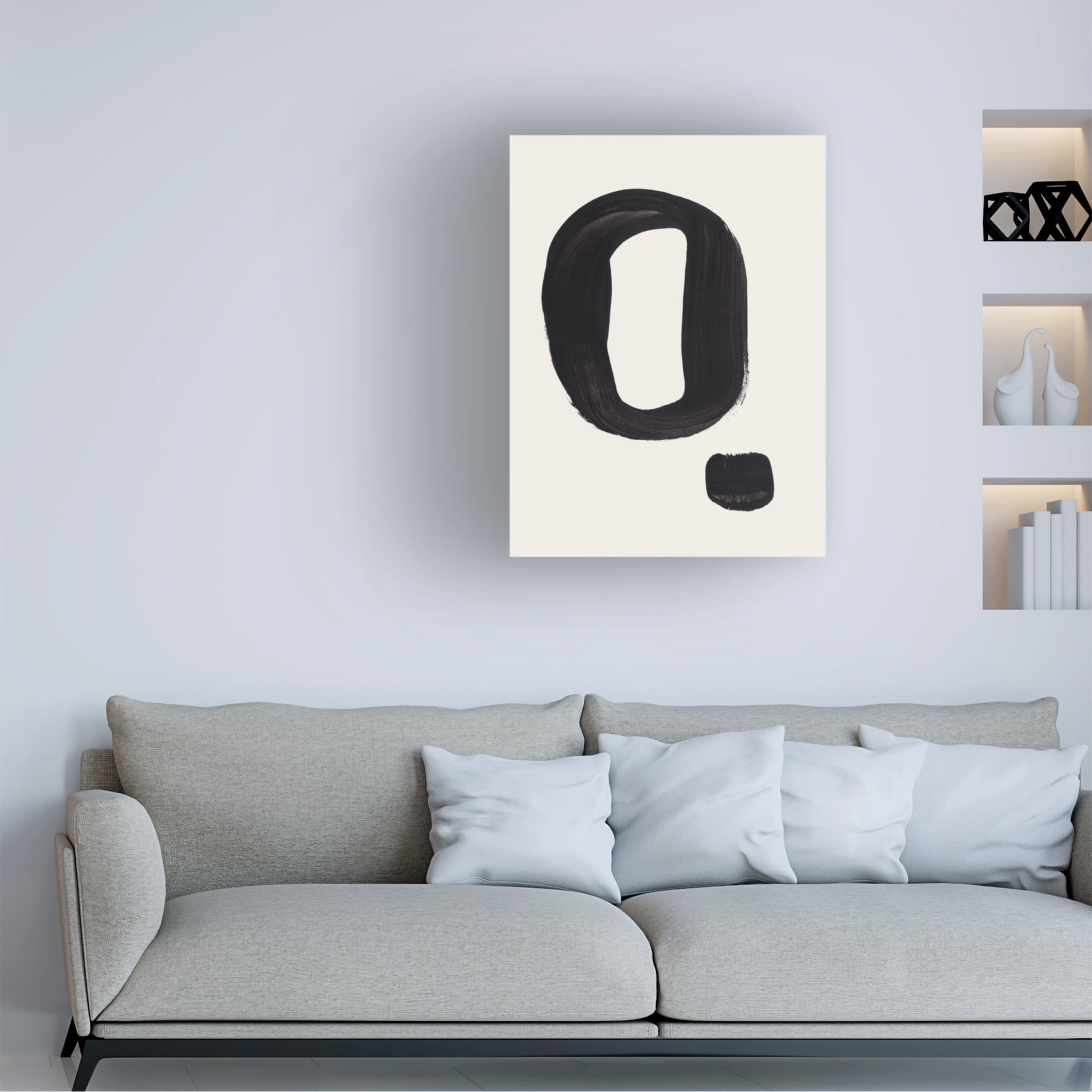 Trademark Fine Art Ejaaz Haniff Ink Ring Canvas Wall Art