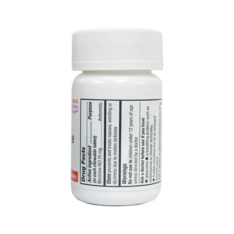 Meclizine tab 25 mg