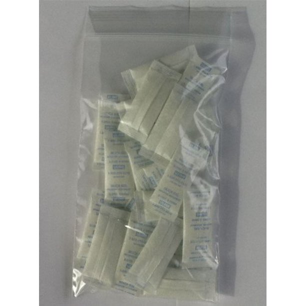 Uline 2 Gram Packets Quantity 25 Silica Gel Desiccants, Helps to keep moisture away from your