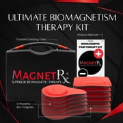 Biomagnetic Therapy Magnet Kit — Ferrite Leather (12 Mixed Units)