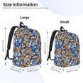 thumbnail image 3 of Lsque Colorful Butterfly1 Pattern Canvas Daypack, Durable Backpack, High-quality Versatile Backpack,Vintage Compact Backpack-Small, 3 of 6