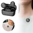 thumbnail image 2 of BotaniNest Wireless Lapel Microphone With DSP Noise Reduction For Two Way Listening. Lapel Microphone With Microphones And Two Microphone Holes For Audio Recording. Digital Display Button, 2 of 6