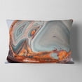 thumbnail image 2 of Designart Beautiful Lake Superior Agate - Abstract Throw Pillow - 12x20, 2 of 5