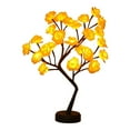 thumbnail image 6 of Yaoyar Rose Flower Table Tree Light 24 LEDs Desk Top Bonsai Lighted Tree Battery Operated USB Plug Powered Tree Table Lamp Rose Flower Desk Tree Lamp For Home Party We Romantic Gifts, 6 of 6