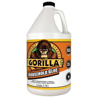 Gorilla Wood Glue, 1 Gallon Bottle, Natural Wood Color, (Pack of 1)
