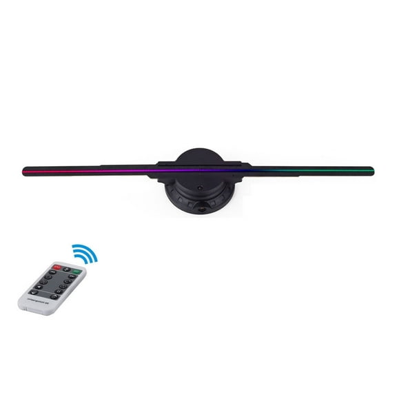 3D Hologram Fan  LED Advertising Display Fan For Business Store Signs Bar Party Advertising Display ,Long Lasting19inch