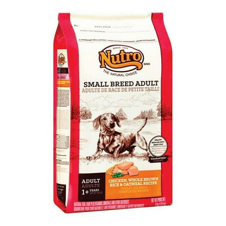 Nutro 4 lbs Natural Choice Small Adult Dog Food Chicken Brown Rice Oatmeal