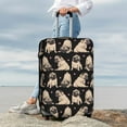 thumbnail image 7 of Pofeuu French Bulldog Print Luggage Suitcase Cover Protector Luggage Washable Covers Aesthetic for 18/24/28/32 inch Luggage（No luggage included）-X-Large, 7 of 7