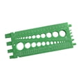 thumbnail image 2 of Calibre de tornillos Calibre Herramienta multiusos Regalo Calibre de tamaño Perno en pulgadas y métrico Verde, 2 of 8