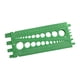 thumbnail image 2 of Herramienta multiusos para medir el tamaño de tuercas y pernos con brocas compatibles Verde, 2 of 9