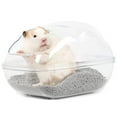 Prime Day 2024 Pet Supplies Hamster Small Animal Sand Bath Box Bathtub