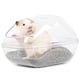 thumbnail image 4 of Caja de Arena para Baño de Hámster, Hábitat de Plástico Transparente con Tapa Desmontable, Visión de 360° para Ratones/Gerbos, Incluye Pala para Fácil Limpieza, 4 of 8