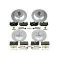 thumbnail image 2 of Power Stop Front and Rear Euro-Stop ECE-R90 Certified Brake Pad and Rotor Kit ESK5745 Fits 2010 Volkswagen Touareg, 2 of 5