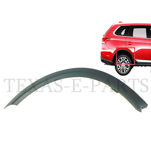 2014 2015 2016 2017 2018 2019 2020 Compatible with Mitsubishi Outlander Rear Wheel Arch Flare Molding Trim Right Passenger Side