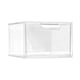 thumbnail image 1 of Stackable Makeup Organizer and Storage, Acrylic Organizers, Clear Plastic Storage Drawer with Handles for Vanity, 1 of 5