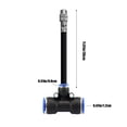 thumbnail image 3 of Fiudx Ofertas relámpago del día Boquilla universal de riego automático, boquilla de pulverización giratoria de flexión ajustable de inserción rápida, boquilla atomizadora de pulverización de agua ade, 3 of 7
