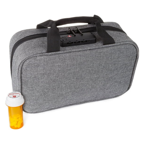 Medication Travel Bag Gray