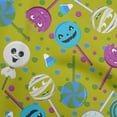 thumbnail image 1 of oneOone Cotton Jersey Olive Green Fabric Halloween Diy Clothing Quilting Fabric Print Fabric By Yard 58 Inch Wide, 1 of 4