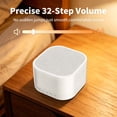 thumbnail image 4 of Magicteam White Noise Machine with 20 Non Looping Natural Soothing Sounds and Memory Function 32 Levels of Volume Powered by AC or USB and Sleep Sound Timer Therapy, 4 of 9