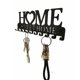 thumbnail image 4 of CHAO Porta llaves con letras decorativas (negro), porta llaves con 10 ganchos, porta llaves moderno para decoración de pared, 4 of 5