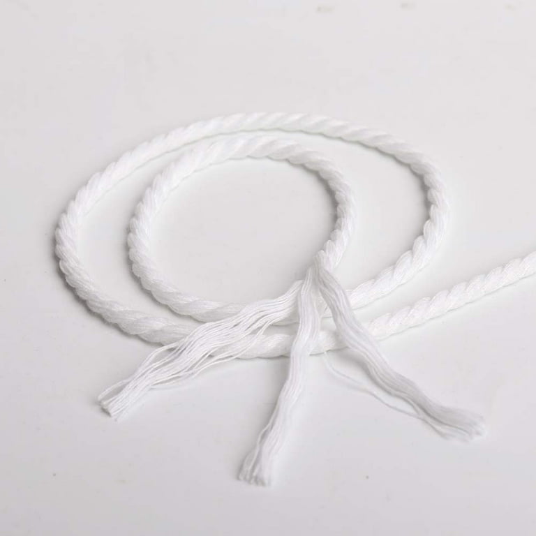 Soft Cotton Macrame Cord 4 mm - White – Brooklyn Craft Company