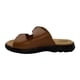 thumbnail image 4 of Sandalias Casual De Piso Color Camel De Piel Para Dama 20 Horas, 4 of 4