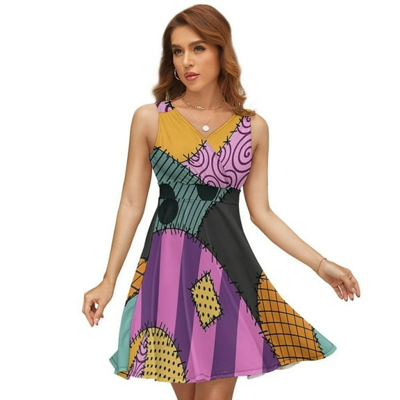 Sally Ragdoll Dress Fashion Beach Long Dresses Female Party Printed Sundress