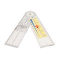 thumbnail image 1 of Spinal Goniometer, Plastic Pain Rating Orthopedics Ruler  For Men For Home, 1 of 8