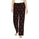 thumbnail image 1 of Balery Red Snake Pantalones de pijama para mujer, pijamas ultraligeros, pantalones de estar por casa-Medium, 1 of 6