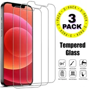 iPhone XS High-Definition Tempered Glass Screen Protector, Premium 9H Protection, Anti-Scratch Surface, Fingerprint Resistant, Bubble-Free Fit - Pack of 3