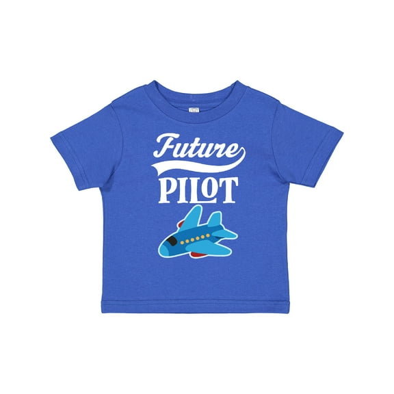 Inktastic Future Pilot Childs Airplane Flying Boys or Girls Toddler T-Shirt