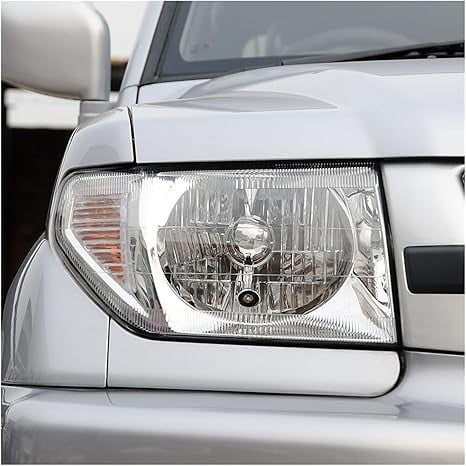 Compatible For Mitsubishi Pajero IO H65W H66W H76W H77W Front Headlamp Cover Transparent PC Lampshade Headlight Shell Lens(Right)