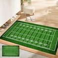 thumbnail image 4 of Indoor Football Field Game Rug, Living Room Coffee Table Mat, Bedroom Bedside Rug, Bedroom Decoration Rug, Kitchen Mat, Home Decoration, Entrance Door Mat, 4 of 8
