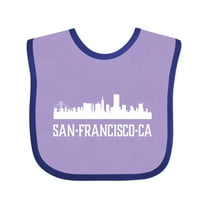 Inktastic San Francisco California Skyline CA Cities Boys or Girls Baby Bib