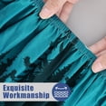 thumbnail image 4 of decorUhome Round Spandex Fitted Tablecloth for 57"-68" Tables, Washable Picnic Table Cover with Elastic, Washable Reusable Table Cloth for Dining, Forest, 4 of 8