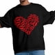 thumbnail image 4 of Camisetas para hombre con estampados de labios rojos para San Valentín, camisetas casuales de manga corta para hombre, camisetas gráficas, 4 of 8