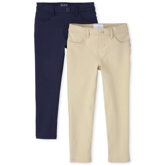 PANTALONES para niña The Children's Place 14 Sandy/Tidal - Pack de 2