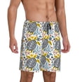 thumbnail image 2 of Sikiie Sea Turtle Mens Pajama Shorts, Lightweight Lounge Pant with Pockets Soft Sleep Pj Shorts for MenXX-Large, 2 of 6