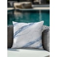 thumbnail image 4 of Outdoor Pillows Waterproof, Blue Grey Marble Bedding Throw Pillows with Insert for Couch Sofa Bed, Vintage Abstract Modern Art Crack 18x18 Inch Pillowcases Decorative Camping Patio Pillow Set of 1, 4 of 8