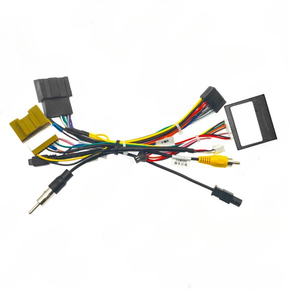 Applicable to Chevrolet Trax/Cruze/Aveo 16P Palm News Android large screen navigation power cord   protocol box
