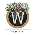 thumbnail image 4 of VOAVEKE Summer Decorations For Home,Last Name Year Round Front Door Wreath Decorative Hanging Plaques In Front Of The Door, 4 of 4