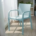 thumbnail image 5 of Lagoon Alissa Resin Stackable Dining Armchair Set of 2, 5 of 5