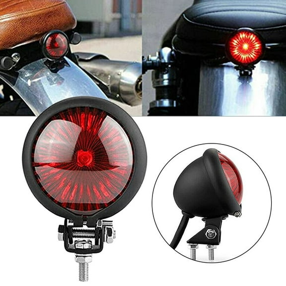 Motorcycle 12V LED Tail Light for ATVs, Dirt Bike, For Custom Chopper