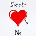 thumbnail image 2 of CafePress - Nonnie Loves Me Body Suit - Baby Light Bodysuit, Size Newborn - 24 Months, 2 of 4