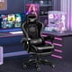 thumbnail image 5 of Silla Gamer Vidita GX2000 Vidita Vidita ergonómica negra con tapizado de poliuretano, 5 of 5