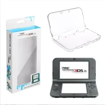 AFANQI For New 2015 Nintendo 3DS XL/LL Clear Crystal Hard Shell Protective Case Cover