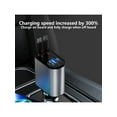 thumbnail image 6 of Retractable Car Charger USB C Car Charger Adapter Car Charger Fast Charging Converter for Men Women Car Accessories, 6 of 11